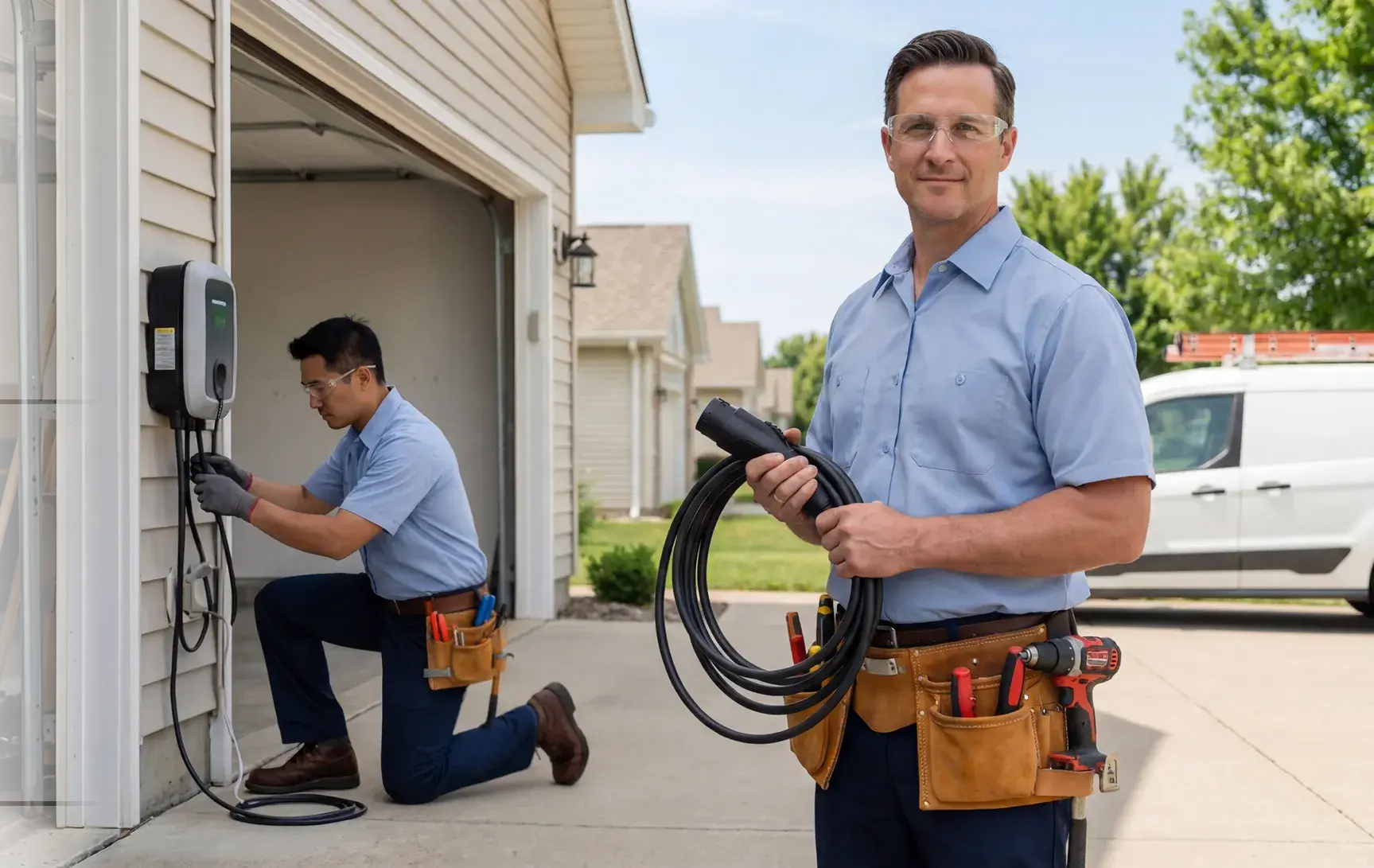 EV Charger Electricians from licensed local electricians near you